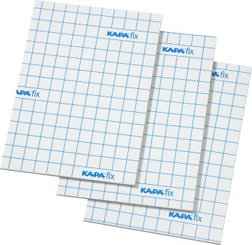 לוח מוקצף (קאפה) לבן דביק 1 ס