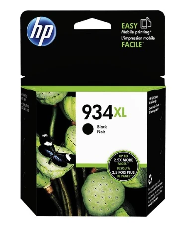 ראש דיו HP 934XL מקורי שחור (6830)