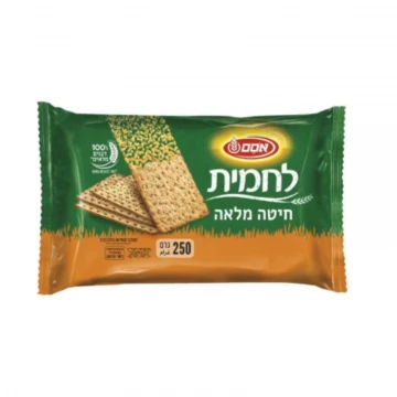 לחמית חיטה מלאה  250 גרם 