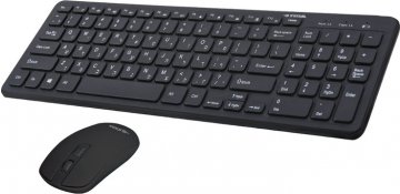 סט עכבר ומקלדת אלחוטיים 3M1 SIGMA שחור