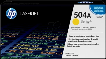 טונר HP 3525 CE252A מקורי צהוב טונר HP 3525 CE252A מקורי צהוב