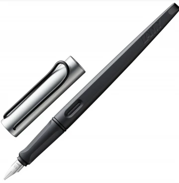 עט נובע LAMY קליגרפי אלומיניום בצבע שחור joy AL Black עובי 1.1 MM