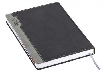 יומן יומי תבור כריכה קשה 21*27 שחור