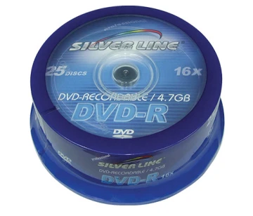 מארז דיסקים 25 יחידות DVD-R