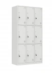ארון לוקר מתכת עם 9 תאים