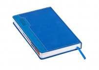 יומן יומי כריכה קשה 14*21 כחול-A5