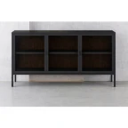 מזנון מתכת בעיצוב מודרני שחור ESSENCE