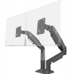 מתקן שולחני דו מפרקי ל2 מסכי מחשב עד “32  , F-160