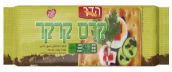 קרקר קרם קרקר רגיל250 גר' הדר