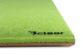 לוח נעיצה אקוסטי ירוק /אפור120*90 ללא מסגרת Bclear
